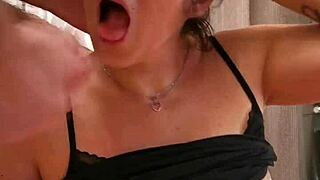 After Work, I Had Sex With My Colleague At Her House, Leading To Intense Orgasms And Cumshots