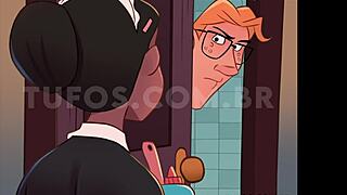 i'm pounding the maid's big ass in hardcore anal action