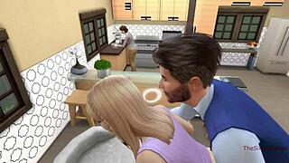 Hey, wanna see me bang my stepdaughter in the kitchen right by my wife?