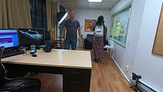 Hey, catch Susanna Jewel killing it in her first casting interview! So cool! 😎