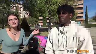 malafalda, ready for the black cock challenge? she loves her first interracial fun