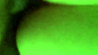 Amateur couple in doggystyle position