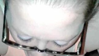 Amateur wife gives detailed blowjob in homemade setting, sucking cock passionately