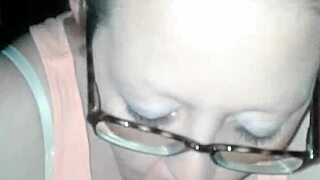 Amateur wife gives detailed blowjob in homemade setting, sucking cock passionately