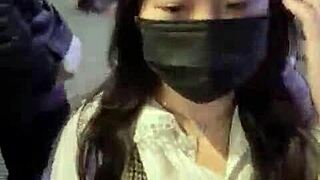 Let's flash big tits in public for a naughty Christmas night.