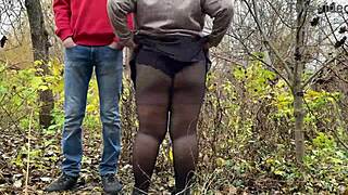 Stepmother's Huge Ass Displayed In Public