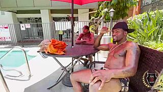 Blue haired whore ireland rose enjoys intense threesome with rome major