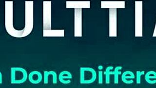 naughty brunette gets devils gangbang with dp and facial