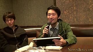 Young Japanese Twinks Fuck Hard in Gay Orgy