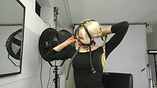 ball gag harness setup part one