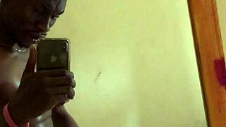 I stroke my meat in the mirror