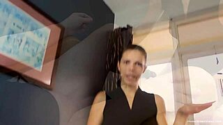 Petite Girlfriend Julia Gags On Monster Cock Late For Meeting