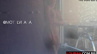 Behind the scenes, Brazilian pornstars showcase their big asses.