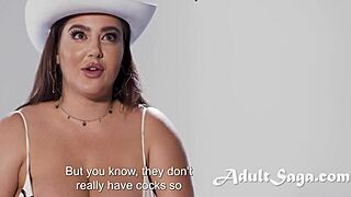 enjoying cute natural tits before they sag