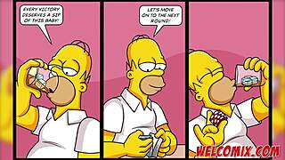 All In on a Wild Gang Bang with The Simptoons?