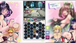 Project QT gameplay features girlfriend flashing in 3D anime fantasy