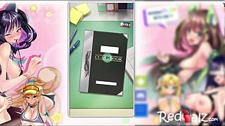 Project QT gameplay features girlfriend flashing in 3D anime fantasy