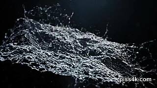 Erotic Lezzie Teens Splash Wet Slits!