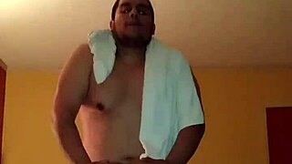 Roughly fucking her bent over in doggystyle.