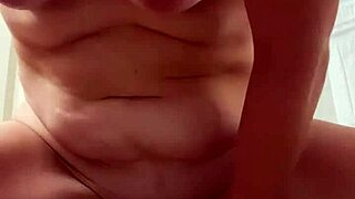 i'm fucking this cucumber like a nasty whore wife in our amateur kitchen