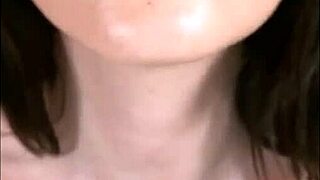 She offered to help him cum over her face with her big tits.