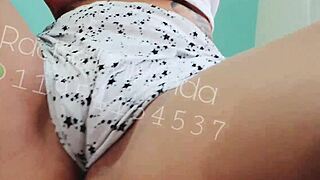 Is Safada Rachell Miranda Teasing Her Pussy Solo Until She Cums?