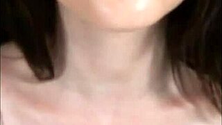 She offered to help him cum over her face with her big tits.