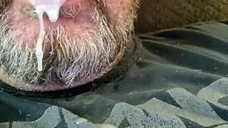 bisexual dude swallows thick bbc cum