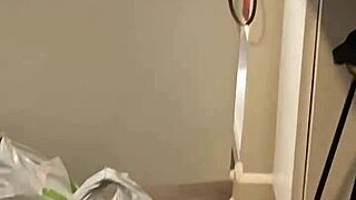 My sexy white maid flaunts her big tits and ass solo. 😘