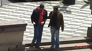 Petite Asian teen's big tits getting fucked and cummed on?