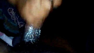 Feeling the intense pleasure of her hand stroking my pussy passionately.