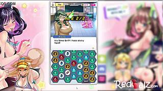 Project QT gameplay features girlfriend flashing in 3D anime fantasy