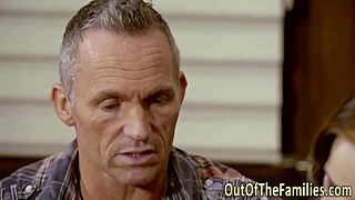 why does this teen suck and ride her stepdad's cock?