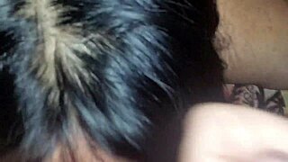 Thai hooker Sonya sucking my cock and licking my asshole