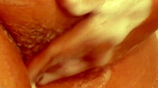 i spyed on my wife in the shower n got caugt with her shaved tits