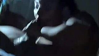 little milf sucks cock twice