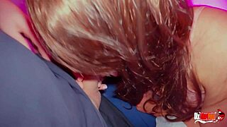 Stepsister with big clit wakes up in wet panties craving creampie