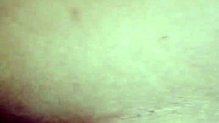 this homemade anal plug in the lover's ass is so intense