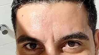 big dick guy shows off on webcam for horny voyeurs