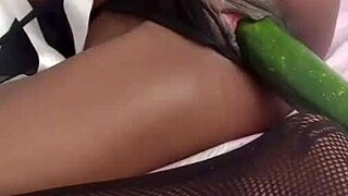 trisha feels intense pleasure destroying her ass