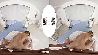 Blonde delivers taboo blowjob to special boy