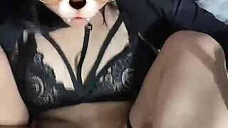 does this petite teen crave your cum on her shaved pussy?