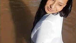 Detailed Outdoor Fucking With Sister-In-Law In The River