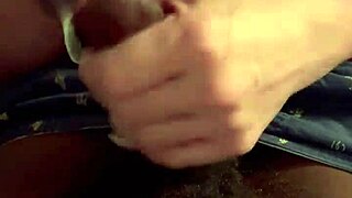 White Cougar Sucks Monster BBC Late Night For Cumshot