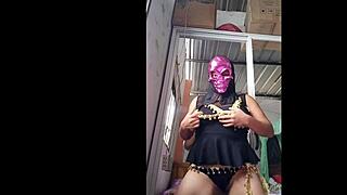 The president's secretary performs an erotic Arab dance for her boss.