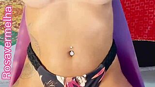 Petite teen teases boss with anal until he cums