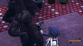 judy hopps delivers furry handjob in zootopia pov