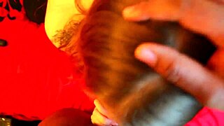 cam model lilly poses for photographer