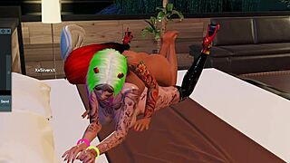 my first time on 3dxchat with a shemale ladyboy