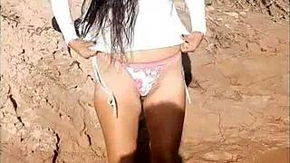 Detailed Outdoor Fucking With Sister-In-Law In The River